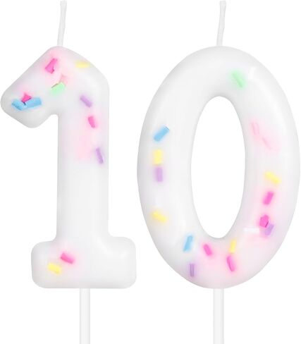 الفتيات الملونة شمعة عيد ميلاد 12th، الرشات الملونة عدد 12 الشموع، والشموع لتزيين الكعكة، سعيد 12th عيد ميلاد كعكة توبر الزينة للفتيات النساء حفلة عيد ميلادها الذكرى in Kuwait