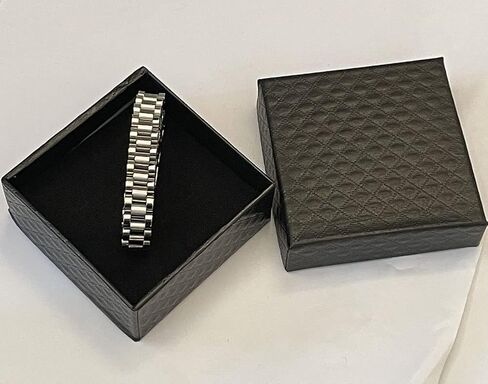 Super Noble Surgical Stainless Steel Luxury Looking Golden PVD Vacuum Plating Watch Band Style Linked Necklace in Saudi Arabia