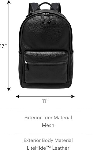 Fossil Buckner Backpack, Black in Saudi Arabia