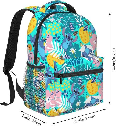 Backpack for Traveling Cartoon Laptop Backpacks for Man Women Office Picnic Hiking 16.5 Inch in Saudi Arabia