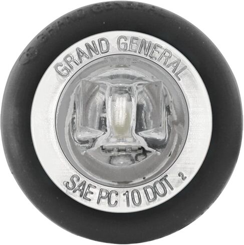 GG Grand General 75293 1 بوصة مصباح LED ذو زاوية واسعة مزدوجة الوظيفة مع حلقة مطاطية للشاحنات والمقطورات والمركبات ATVs وUTVs وRVs in Kuwait