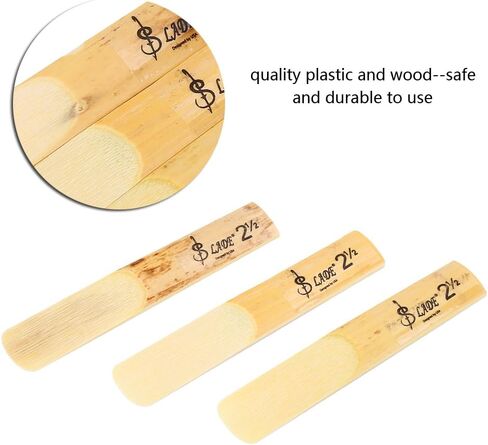 قصب الكلارينيت البلاستيك قصب الكلارينيت 10 قطعة من البلاستيك B مسطح 2.5 قصب الكلارينيت أجزاء إصلاح الكلارينيت ملحقات القصب للمبتدئين in Kuwait