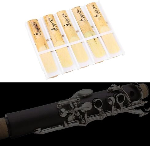 قصب الكلارينيت البلاستيك قصب الكلارينيت 10 قطعة من البلاستيك B مسطح 2.5 قصب الكلارينيت أجزاء إصلاح الكلارينيت ملحقات القصب للمبتدئين in Kuwait