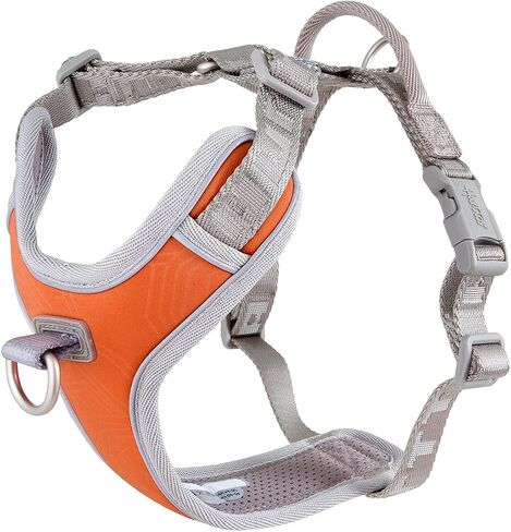 Hurtta Venture No-Pull Dog Harness, Buckthorn, 18-24 in in Saudi Arabia