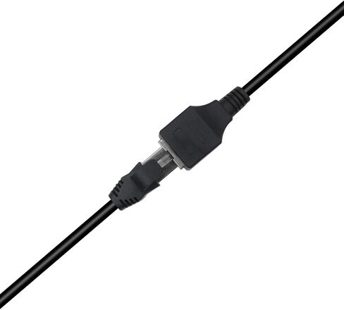 RIIEYOCA 90 Degree Cat5e Ethernet Patch Cable Switch On/Off RJ45 Male to Female High Speed Right Angle Internet Network Cable LAN with Disconnect Switch for Cat5e/Cat5, Black(50CM/1.6Ft) in Saudi Arabia