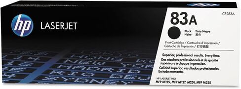 خرطوشة حبر أسود HP 83A | يعمل مع سلسلة HP LaserJet Pro M201 وHP LaserJet Pro MFP M125 وM127 وM225 | CF283A in Kuwait