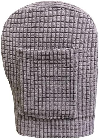 Sofa Armrest Covers Arm Slipcovers with a Pocket Elastic Sofa Armrest Protector Removable Couch Arm Covers for Sofa Anti-Slip Armrest Covers Christmas Furniture Deco Pack of 2 (Light Grey) in Saudi Arabia