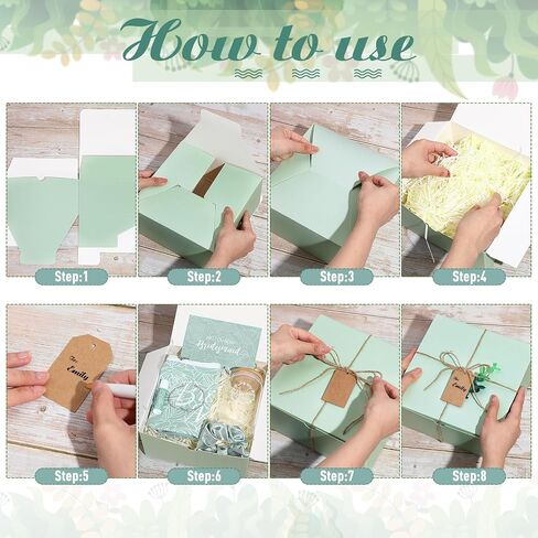 42 Pcs Bridesmaid Proposal Gifts Maid of Honor Gifts Include Gift Box Glass Cup Cosmetic Makeup Bags Invited Cards Lip Balm Hair Scrunchie Bracelets for Wedding Bridal Shower(Black) in Saudi Arabia
