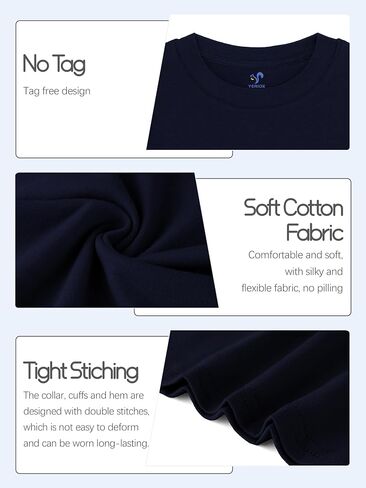 YERIOK 3 Pack Boys Short Sleeve Shirts Solid T Shirts Toddler Boys Cotton T-Shirts for Kids Little Boys Tops Summer Tshirts in Saudi Arabia