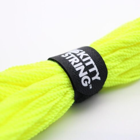 Kitty String First Class 100 Pack Yo-Yo String - Normal YoYo String (Yellow) in Saudi Arabia