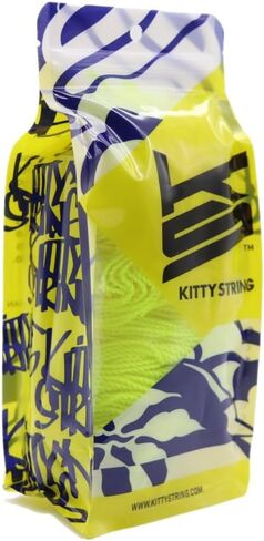Kitty String First Class 100 Pack Yo-Yo String - Normal YoYo String (Yellow) in Saudi Arabia