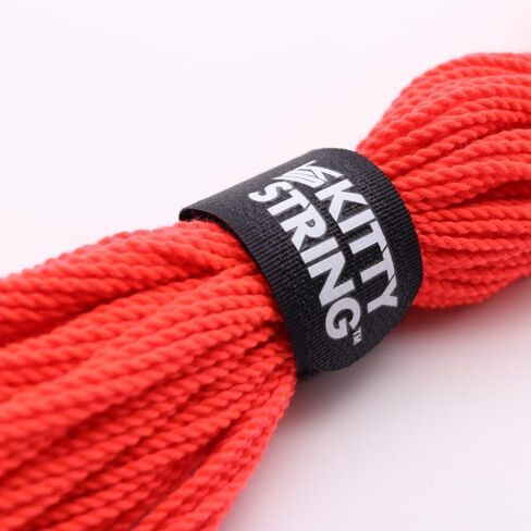 Kitty String First Class 100 Pack Yo-Yo String - Normal YoYo String (Yellow) in Saudi Arabia