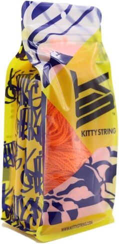 Kitty String First Class 100 Pack Yo-Yo String - Normal YoYo String (Yellow) in Saudi Arabia