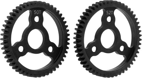 DKKY RC Car Hardened Steel Spur Gear 50T 52T 32P for ARRMA 1/8 Typhon Vendetta Infraction Upgrade Parts (50T 52T/32P) in Saudi Arabia