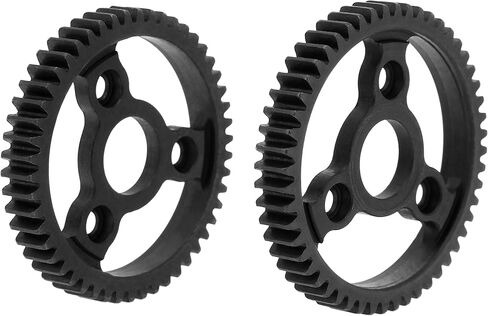 DKKY RC Car Hardened Steel Spur Gear 50T 52T 32P for ARRMA 1/8 Typhon Vendetta Infraction Upgrade Parts (50T 52T/32P) in Saudi Arabia