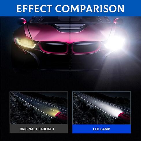 NTNEV Car LED Bulb, 194 LED Bulb, 168 2825 W5W T10 Wedge COB LED Replacement Bulbs, 12V 6000K Interior Light for Car Dome Map Door Courtesy License Plate Lights (Ice Blue) in Saudi Arabia