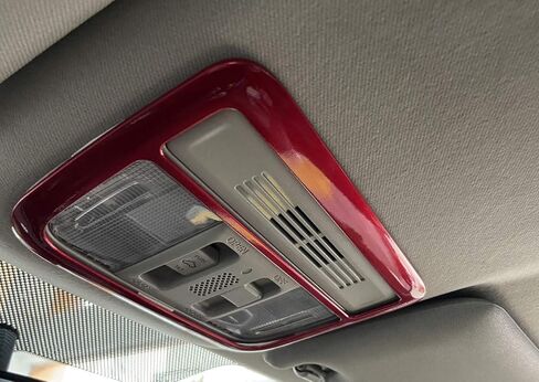 Car Reading Light Trim Frame ABS Carbon Fiber Style Decoration Accessories For Honda 10th Gen Civic 2016 2017 2018 2019 2020 in Kuwait