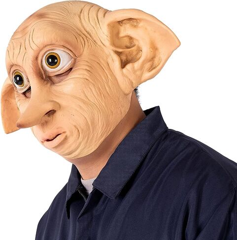 Dobby Mask Novelty Elf Ears Full Head Headwear Latex Mask for Halloween Costume Props in Saudi Arabia