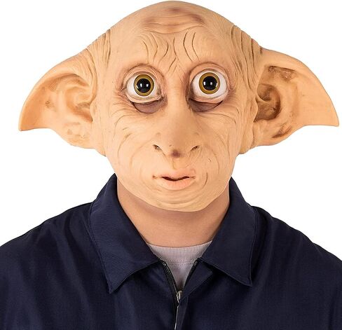 Dobby Mask Novelty Elf Ears Full Head Headwear Latex Mask for Halloween Costume Props in Saudi Arabia
