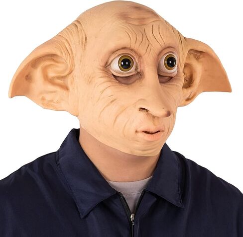 Dobby Mask Novelty Elf Ears Full Head Headwear Latex Mask for Halloween Costume Props in Saudi Arabia