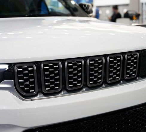 7PCS Grill Inserts Grille Trim Accessories for 2021+ Jeep Grand Cherokee (Black) in Saudi Arabia