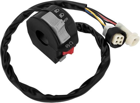 M MATI Start Stop Headlight Switch & Ignition Key Switch for Yamaha Warrior 350 1987-1995 Big Bear 350 1987-1994 Moto-4 225 250 350 1986-1994 Pro-4 Pro Hauler Terra Pro 1988-1989 59V-83973-09-00 in Saudi Arabia