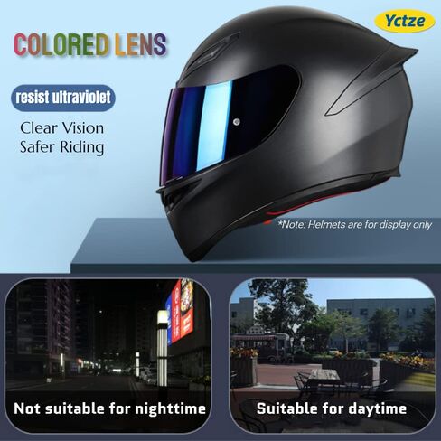 fo AGV K5 K3SV visor Yctze agv k5 lens، agv k5 s، agv k5 s خوذة درع مضاد للضباب فيلم قناع عدسة دراجة نارية حامي ورقة حماية من الخدش الوجه، خوذة دراجة نارية قناع عدسة الزجاج الأمامي in Saudi Arabia