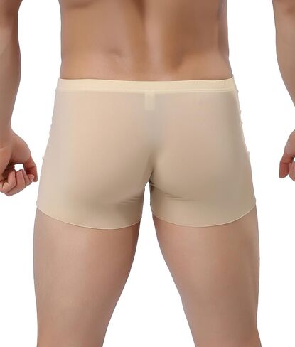 YATEEN Men's Traceless Underwear Ice Silk Boxer Brief in Saudi Arabia