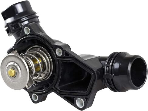 WEDOAUTO Thermostat Assembly with Housing w/Sensor Gasket Fit For BMW E46 E39 X5 X3 Z3 Z4 325i 330i 525i 530i Replace# 11531437040 11537509227 11530139877 11531436823 in Saudi Arabia