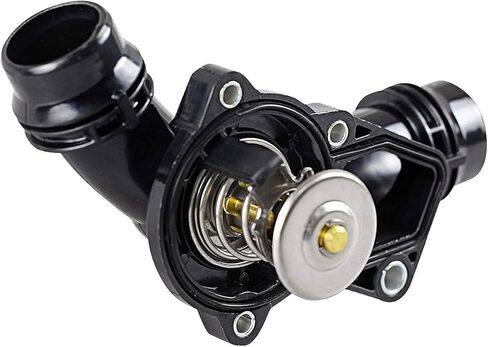 WEDOAUTO Thermostat Assembly with Housing w/Sensor Gasket Fit For BMW E46 E39 X5 X3 Z3 Z4 325i 330i 525i 530i Replace# 11531437040 11537509227 11530139877 11531436823 in Saudi Arabia