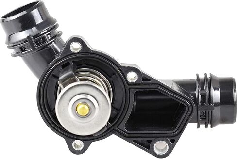 WEDOAUTO Thermostat Assembly with Housing w/Sensor Gasket Fit For BMW E46 E39 X5 X3 Z3 Z4 325i 330i 525i 530i Replace# 11531437040 11537509227 11530139877 11531436823 in Saudi Arabia