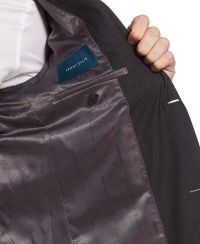 Perry Ellis Men's Regular Fit Suit Jacket, with Solid Stretch Fabric (Sizes XS-54) in Saudi Arabia