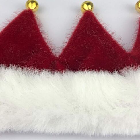 Christmas Dog Collar with Bells,Holiday Dog&Cat Knitted Jingle Dress,Pet Costume Bandana Scarf for Puppy Kitty (XL) in Saudi Arabia