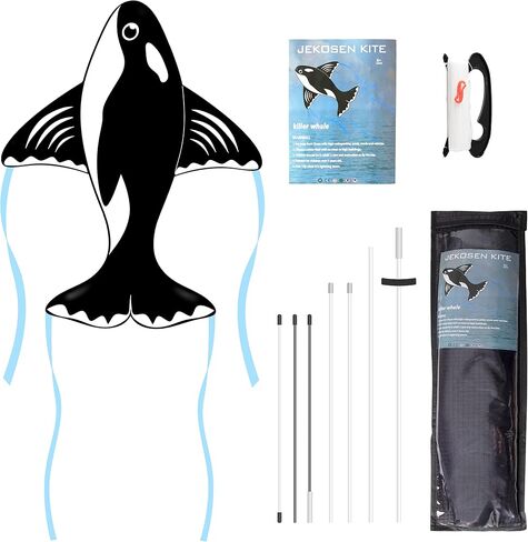 JEKOSEN 2022 New Kites for Kids Toddlers Adults Easy to Fly with Tails Beach Kites with 330ft String for Beginners Boys Girls Kite for Family Outdoor Toy Activites in Saudi Arabia