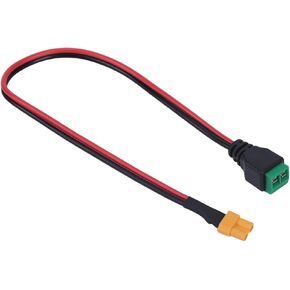 كابل محول XT30، 30 سم بدون لحام 2Pin، محول XT30 أنثى | مهام إعداد أسلاك البطارية ومعدات FPV مع الكتلة الطرفية لاستخدام البطارية المدمجة in Kuwait