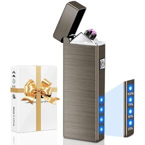 Electric Lighter USB Rechargeable Plasma Lighters Cool Pocket Lighter Men in Saudi Arabia