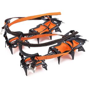 Crampons with 12 Teeth, High Strength Grip in Saudi Arabia
