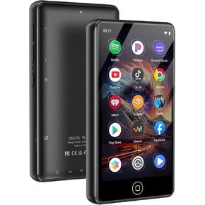 144GB MP3 Player with Bluetooth and WiFi, Android Spotify Music Player for Pandora, Amazon Music, Audible. 4.02" Touchscreen, Speaker, Supports Play Store,Up to 1TB in Saudi Arabia