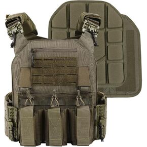 VOTAGOO Gear Tactical Vest, Quick Release Lightweight Airsoft Vest, Adjustable Weighted Vest for Outdoor Hunting Training in Kuwait