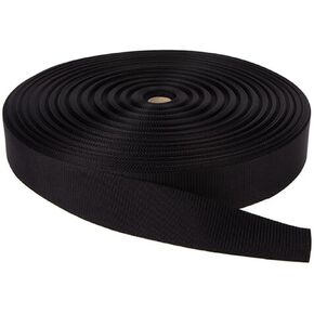 Mil-W-17337 Nylon Webbing 1" Black - MIL-W-17337 Ensures Consistency and Reliability in Military-Grade Nylon Webbing Products. in Saudi Arabia