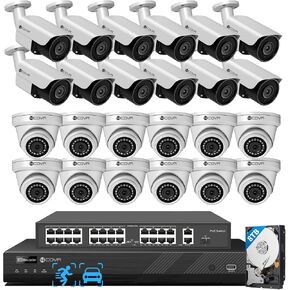 4COVR 4K PoE 32 Channel Security Camera System with 8TB HDD, LYH37E8M3224 in Saudi Arabia