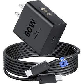 60W USB C Super Fast Charger, Type C Fast Phone Charger in Saudi Arabia