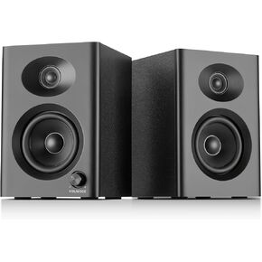 Powered Computer Speakers for Gaming and Music, White Pair in Kuwait