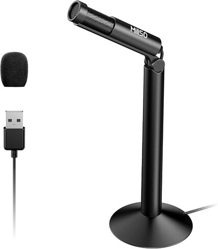 MillSO USB PC Microphone External Lavalier Mini USB Microphone for Computer in Saudi Arabia