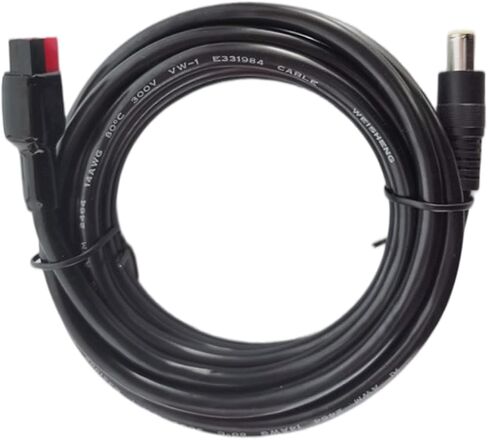 كابل إدخال محطة الطاقة المحمولة DC7909 ذكر إلى موصل 45A | سلك مرافق 14 AWG، طول 3 أمتار، إعداد نقل الطاقة الشمسية، غلاف PVC، التوجيه in Kuwait