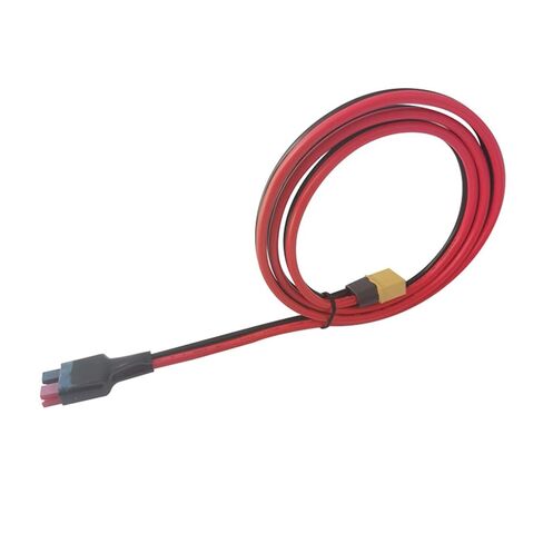 كابل محول بطارية 100 سم مع قابس ذكر أصفر | موصل 45A، سلك نحاسي معلب 12 AWG لترتيبات إدخال المولدات المحمولة in Kuwait