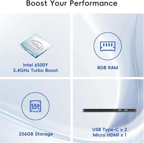 2-in-1 Laptop/Tablet (2026), 1-Year Office 365, 10.1" FHD IPS Touchscreen in Kuwait