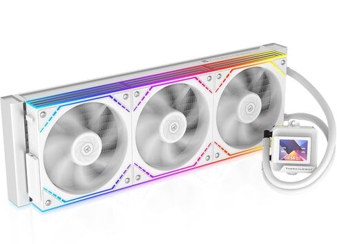 مبرد وحدة المعالجة المركزية FW360 SE ARGB V2 مقاس 360 مم AIO وشاشة LCD 2 بوصة ومضخة 3000 دورة في الدقيقة in Kuwait