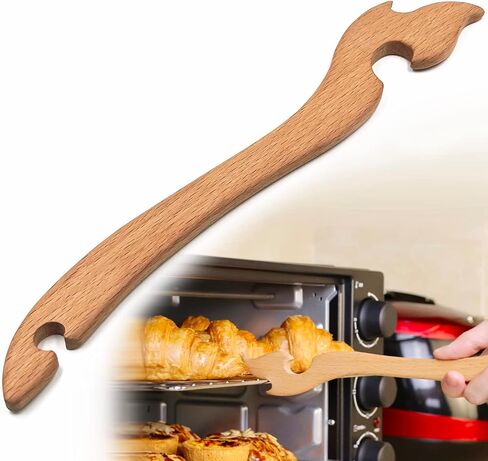 Oven Rack Puller - Push Pull Tool, Prevent Scalding, Pull Out Hot Racks Safely, Long Handle Toaster Oven Accessories, Suitable For Kitchen, Air Fryer in Saudi Arabia