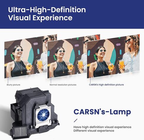CARSN ELP-LP92/13H010L92 استبدال مصباح ضوئي لإبسون BrightLink 696Ui697Ui EB-1440Ui EB-1450Ui EB-1460Ui EB-696Ui مصباح مع السكن in Kuwait